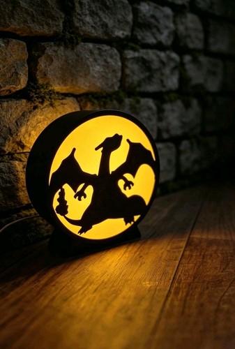 Charizard led light box - light, |