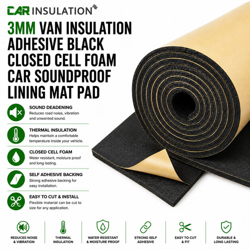 3mm van insulation - 3mm, adhesive