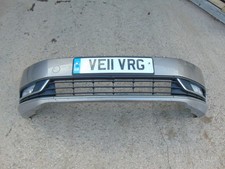 VW Passat Grey bumper front B7 10-15 paint code LA8X Grills fog lights