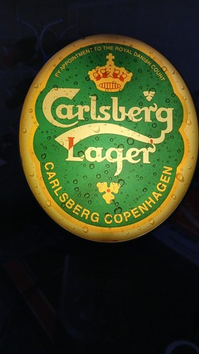 Vintage carlsberg lager beer - carlsberg,
