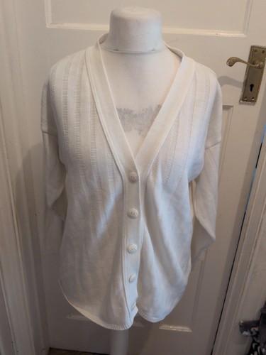 Ladies large white - white, neck