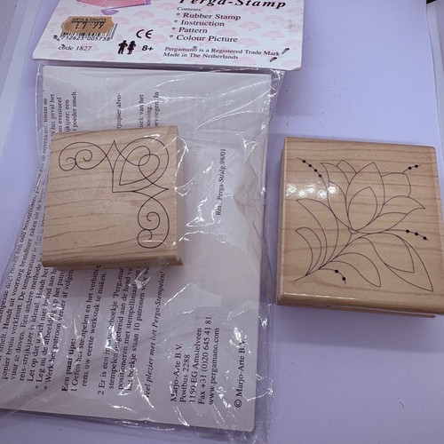 Perga stamp wooden rubber - 2,