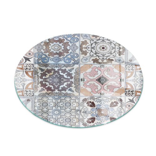 Safe glass hearth pad - safe,