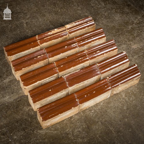 Set brown glazed - brown,