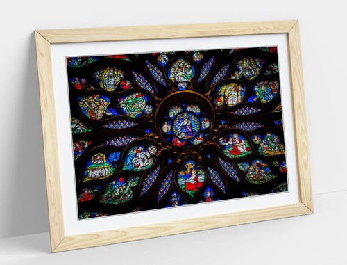 Stained glass window - stained,