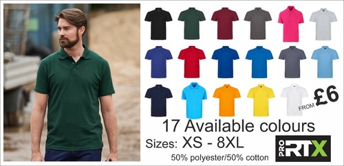 Pro rtx piqué unisex - rtx, polo