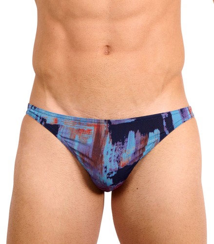 Kiniki men tan - through, swim