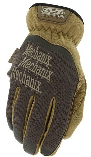 Mechanix fastfit brown gloves - brown,