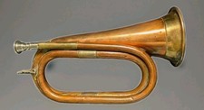 Vintage Military Bugle Copper