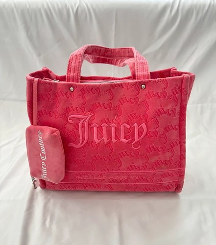 Juicy couture velour pink bag