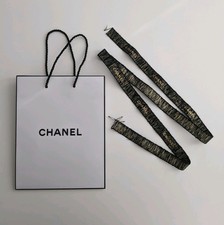 Chanel Gift Bag and Glitter Ribbon Designer Gifting Set