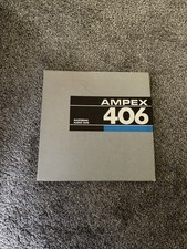 Tape metalreel ampex master - w/metalreel,