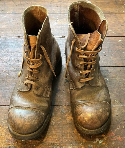 Genuine ww2 army boots size - genuine,