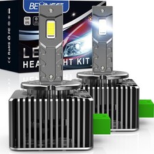 2X D3S LED Headlight Bulbs 7000LM High Low Beam For Audi A6 C7 4G2 4G5 2011-2013