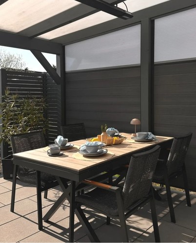 Beliani fanes extending garden - beliani,