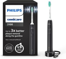 Philips Sonicare 3100 Series Sonic Electric Toothbrush - Black (HX3671/14)