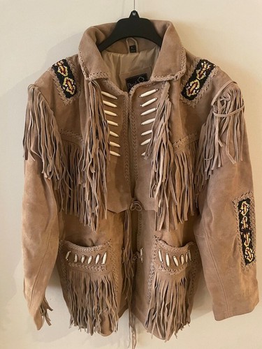 Mens buckskin leather suede - buckskin,