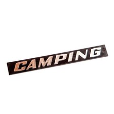 VW T25 Camping Badge For