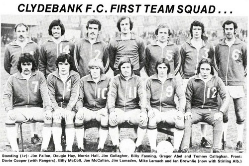 Clydebank football team - clydebank,