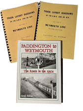 Weymouth railways books x3