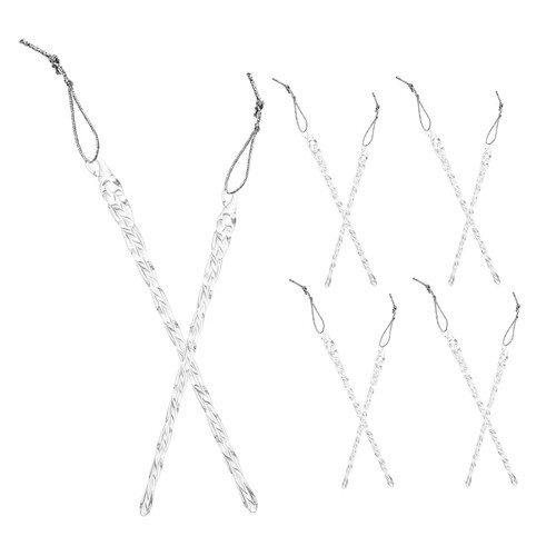 Pcs glass icicles drop - pcs,