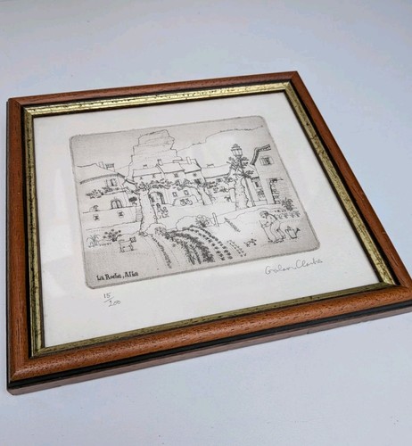 Graham clarke etching - etching, print