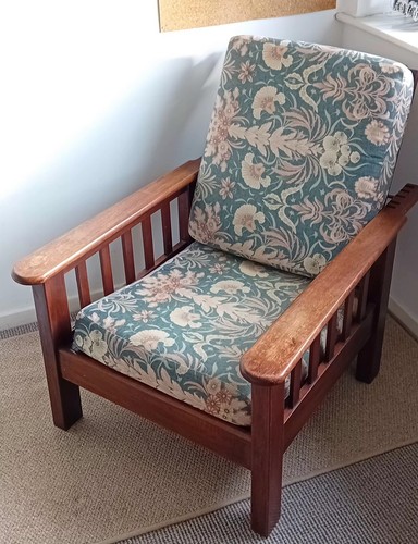 Arts crafts style reclining - &,