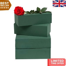 4-Pack Large Eco-Friendly Floral Foam Blocks 23x11x7cm for Stunning Arrangements