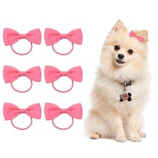 Cute dog hair bows with - cute,
