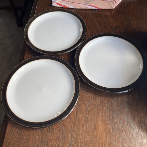Denby merlot tea small plates - merlot,