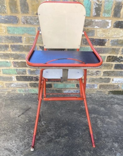 Vintage collapsible highchair - collapsible,
