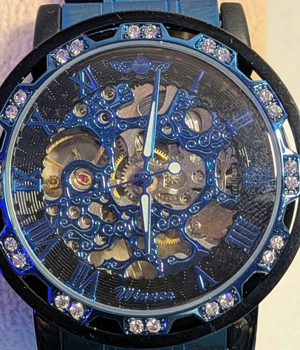 New skeleton watch manual - new,