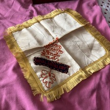 WW2 Memorabilia  hand made silk  letter to mum and dad rare 