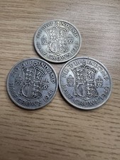 George VI Pre 1947 Silver Half