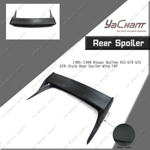 Fiber glass gtr style rear - glass,