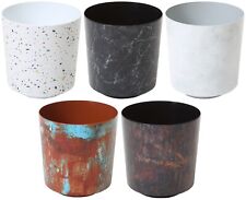 Small Plant Pot Indoor Modern Decor Plastic Planter Flower Herb Cover Holder