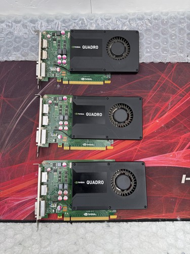 Gpu nvidia quadro k2000 - 3×gpu's,
