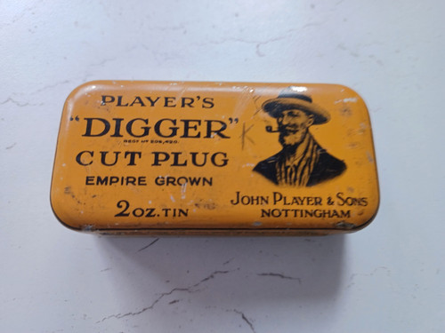 Tobacco tin - tobacco,