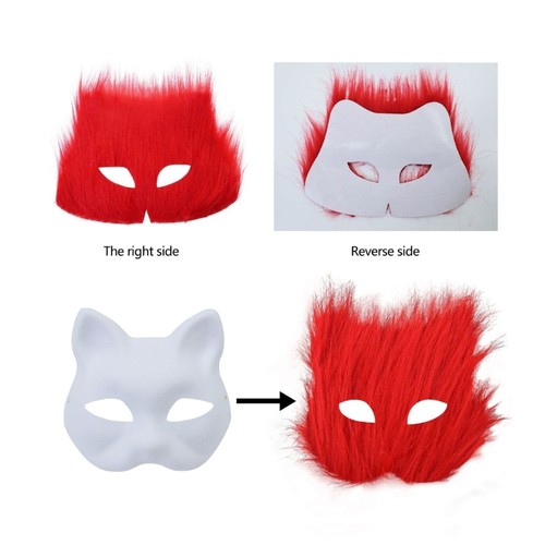 Unpainted masquerades mask - masquerades,