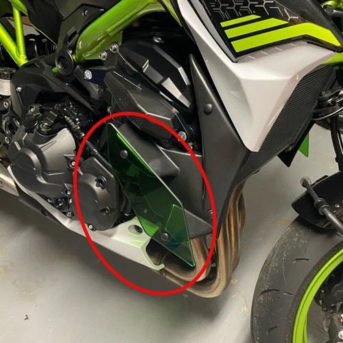 Side downforce naked spoilers - side,