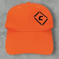 Hi Vis Orange Mesh Cap Big Accessories | Safety Adjustable Hat Workwear