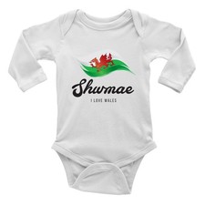 Shwmae I Love Wales Welsh Baby