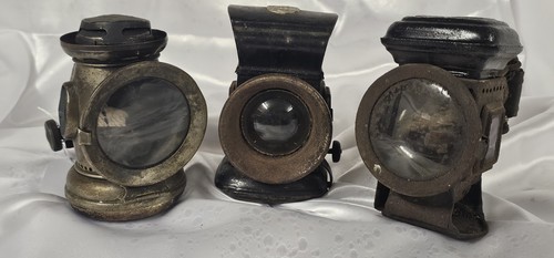 Vintage bicycle lamps - bicycle,