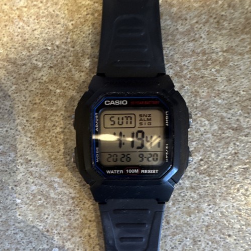 Casio illuminator 800h - casio, w-800h
