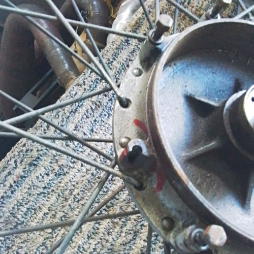 Bsa bantam d14 rear wheel - d7,