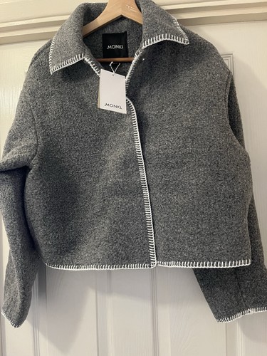 Monki grey cropped - grey,