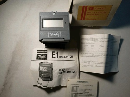Danfoss 7 day electronic - e1.,
