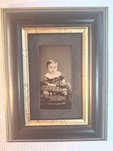 Antique tintype photo charming - antique,