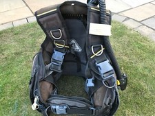 cressi sub bcd black with