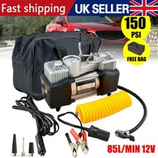 12V 150PSI Heavy Duty Electric Car Tyre Inflator Portable Air Compressor Pump